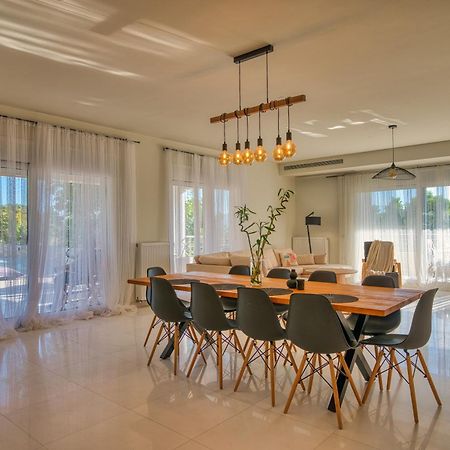 Blue Sky Villa In Crete Epano Vathia Екстер'єр фото