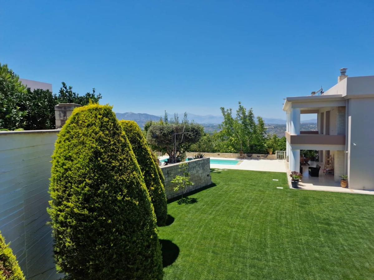 Blue Sky Villa In Crete Epano Vathia Екстер'єр фото