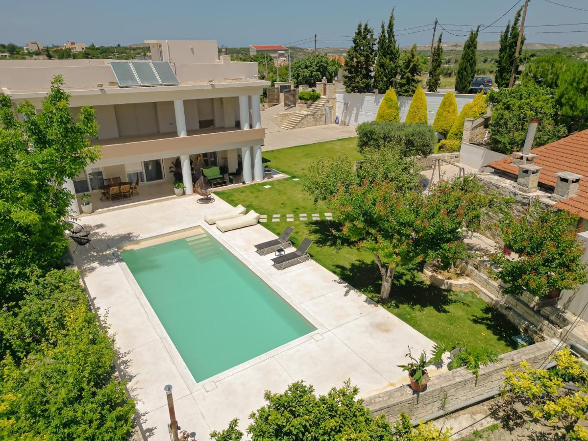 Blue Sky Villa In Crete Epano Vathia Екстер'єр фото