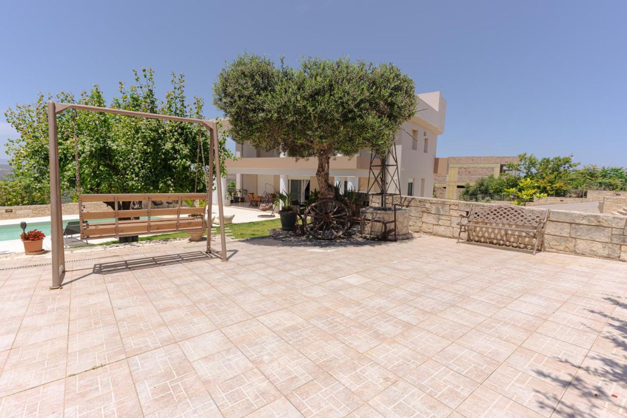 Blue Sky Villa In Crete Epano Vathia Екстер'єр фото