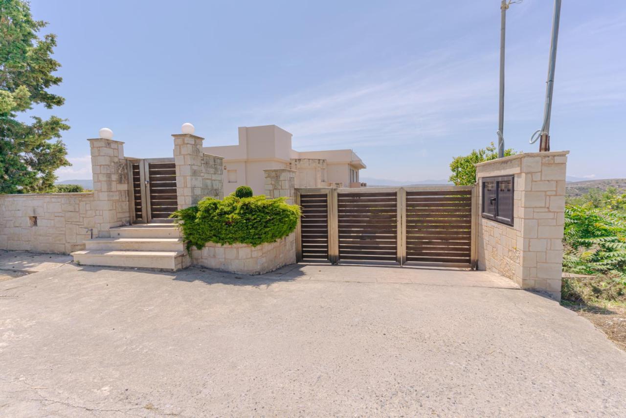 Blue Sky Villa In Crete Epano Vathia Екстер'єр фото