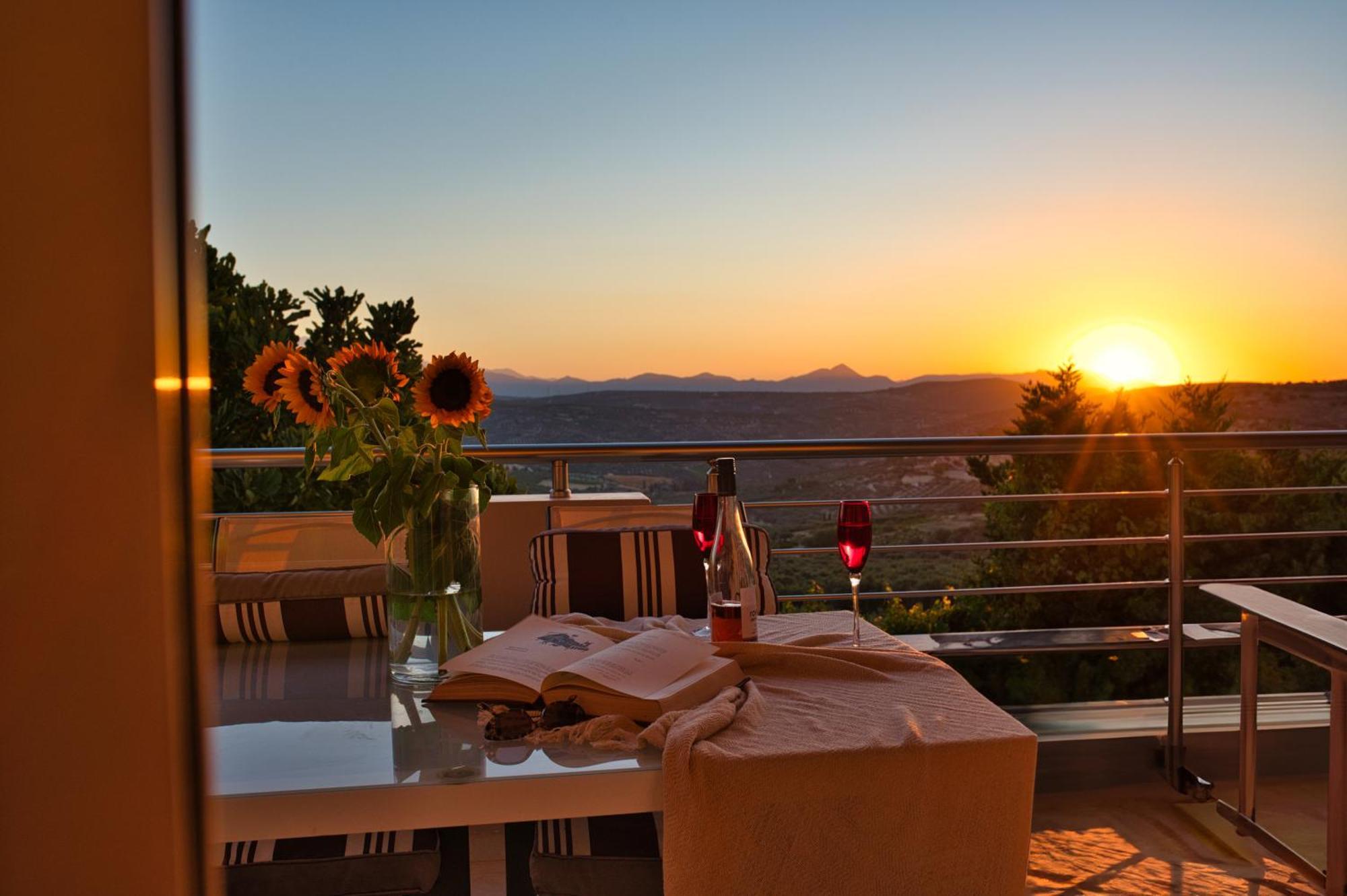 Blue Sky Villa In Crete Epano Vathia Екстер'єр фото
