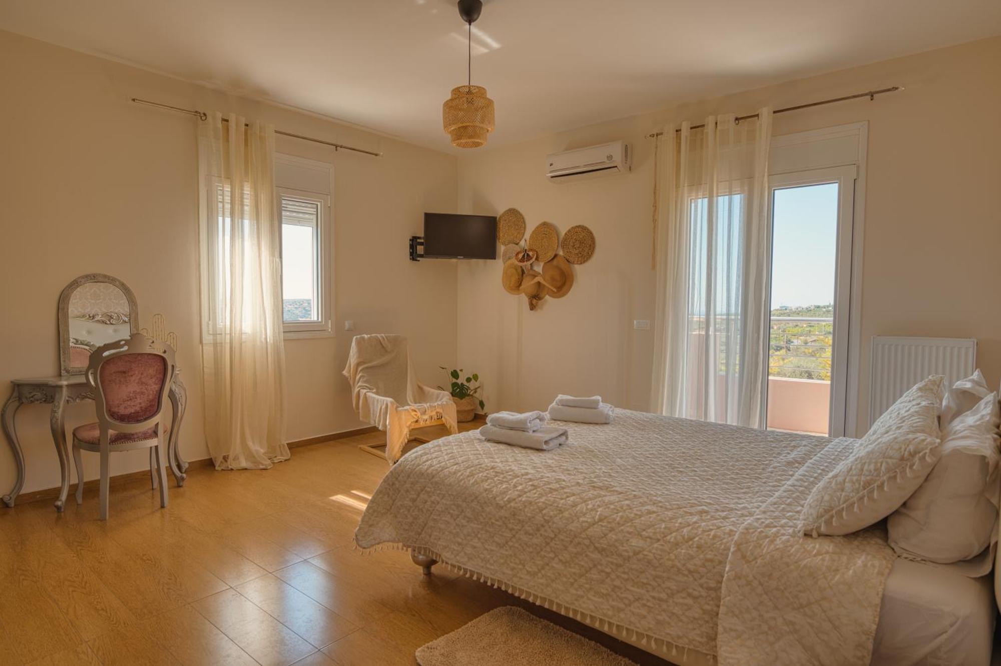 Blue Sky Villa In Crete Epano Vathia Екстер'єр фото